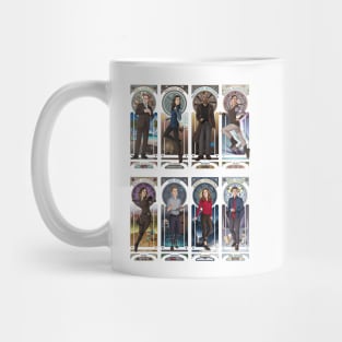 Art Nouveau - Agents of SHIELD Full Team Mug